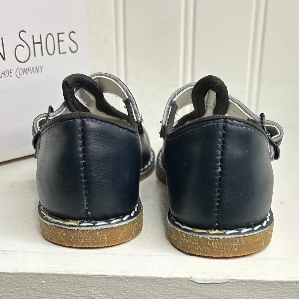 Zimmerman Flora t-Strap in Navy Toddler Girls Mary Janes Size 6.5 Toddler N